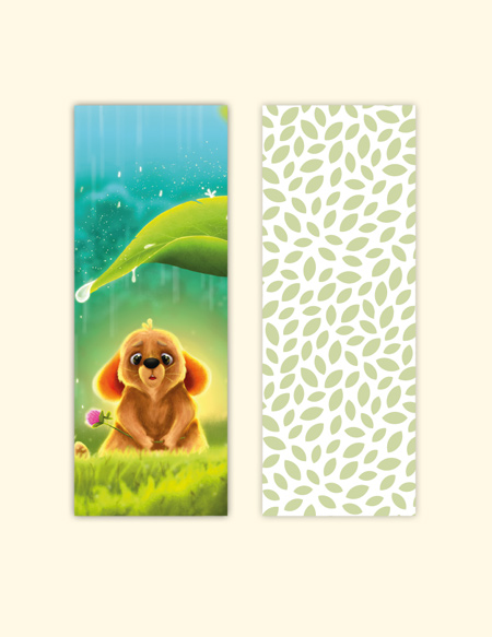 Marque Page mignon souris chagrin d'amour